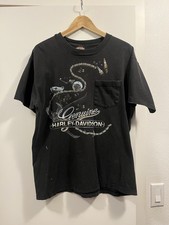Vintage 1991 Single Stitch Black Harley Davidson Tee - Men’s Large - Made In USA