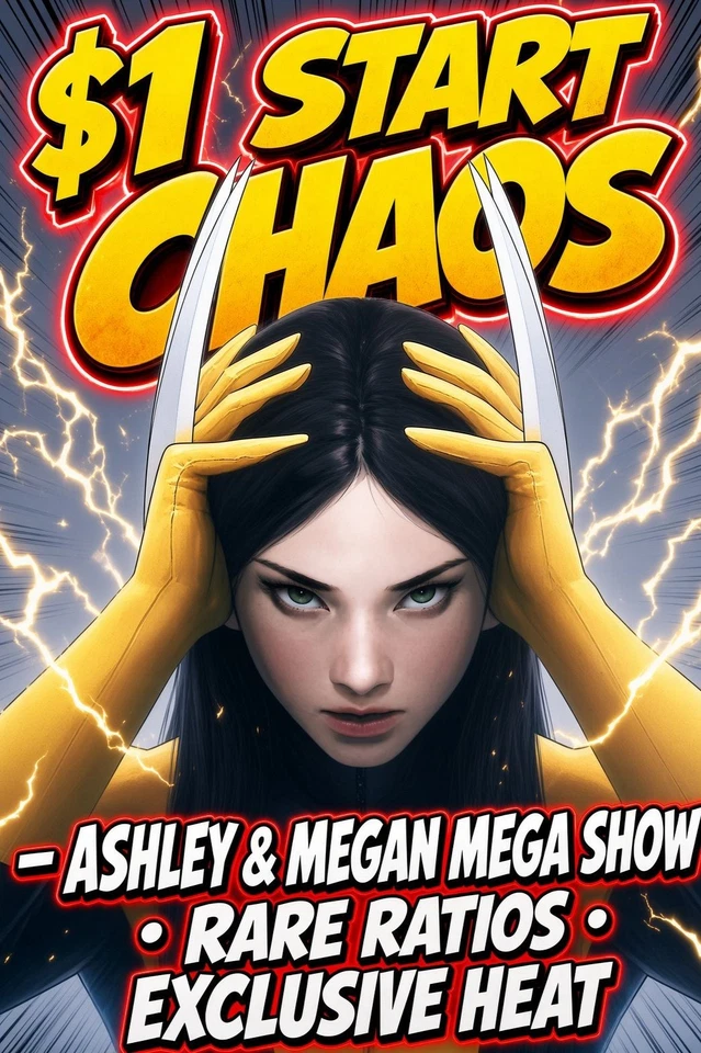 💥 $1 START CHAOS — ASHLEY & MEGAN MEGA SHOW • RARE RATIOS • EXCLUSIVE HEAT