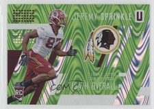 2017 Panini Unparalleled Class of Rookie Lime Green 14/499 Jeremy Sprinkle 7l6