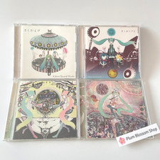 Kikuo CD KIKUO MIKU 1 2 3 4 CDs Set of 4 Rare Vocaloid Hatsune Miku Doujin Japan