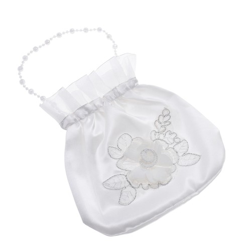 Bridal Woman Travel White Bridesmaid Purse for Wedding Day - Picture 4 of 18