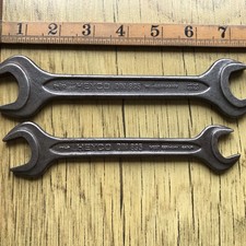 2 Vintage Heyco Din 895 Jaguar Tool Kit Spanners 78 To 58af. 2 Vintage Heyco Din 895 Jaguar Tool Kit Spanners 78 To 58af.