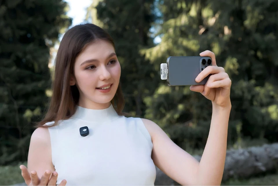 Genuine DJI Microphone Series Wireless Receivers Suitable For Mobile Phones - Image 3 of 4