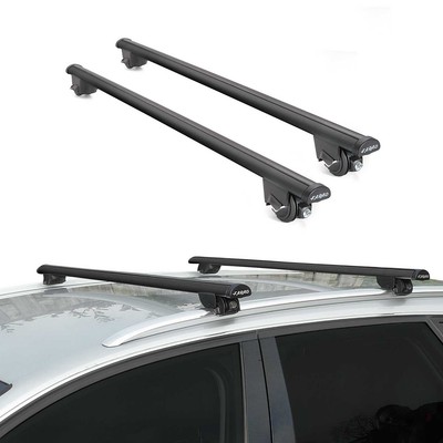 220 Lbs Luggage Roof Rack Cross Bars for Audi Q8 2019-2025 Black