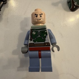 LEGO Star Wars sw0279 Boba Fett Pauldron Helmet Jet Pack 8097 - No Cape
