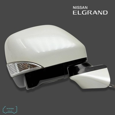 JDM Nissan Elgrand E52 Around View Side Door Mirror Right 13-Pin GAB Genuine OEM