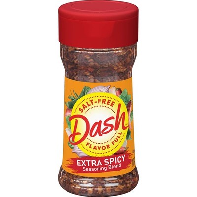 Dash Salt-Free Seasoning Blend, Extra Spicy, 2.5 Ounce (Pack of 1) 