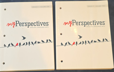 Pearson myPerspectives English Language Arts Grade 9 Vol 1 & 2 Loose-Leaf 2017