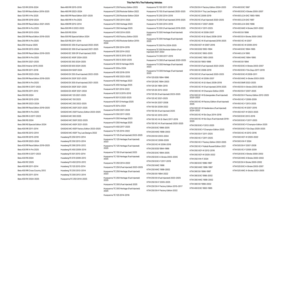 Piñón delantero de acero Vortex 520 14 dientes para BETA 250 RR Race Edition 2019-2023 Foto 2 de 2