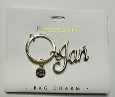 Personalite Marina De Buchi Gold Tone Bag Charm Key Ring Key Chain Jan