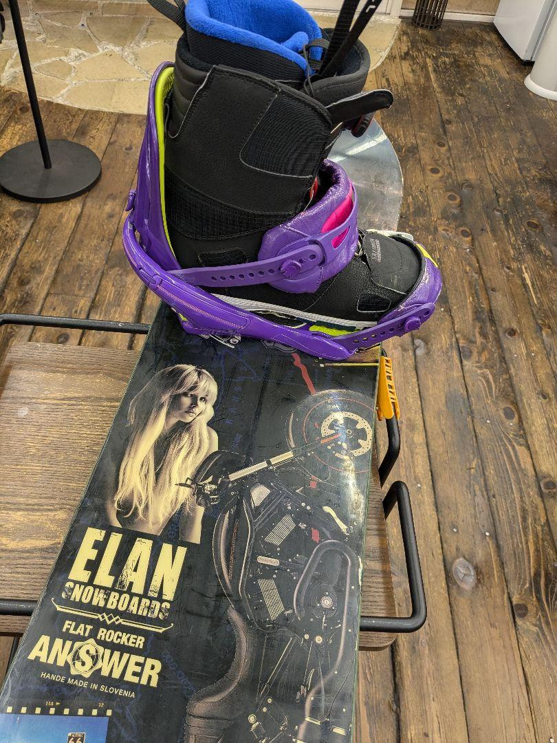 高級！3点セット ELAN 152/ SALOMON 27.5 /FLUX M