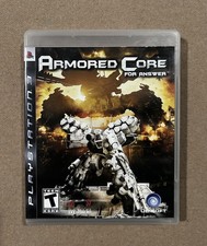 Armored Core For Answer PS3 PlayStation 3 2008 Ubisoft FromSoftware Tested