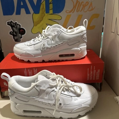 Size 6.5 - Nike Air Max 90 Futura Studded Swoosh W Fq8888100 No Lid