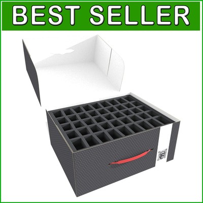 Versatile Stackable Storage Box for Miniatures - Safe and Efficient Organizer