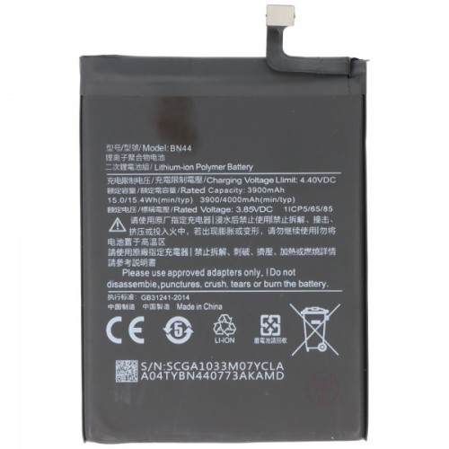 ECO Battery for Xiaomi Redmi 5 Plus, Li-Polymer 3.85V 4000mAh Replaces BN44
