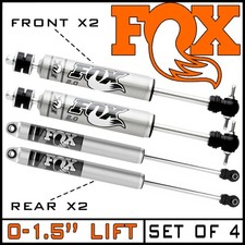 Fox Performance 2.0 Front Rear Shocks Fit 11-18 Dodge Ram 1500 Rwd 0-1.5 Lift