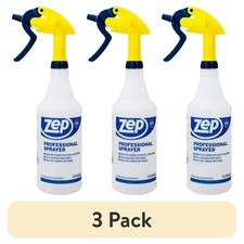 (3 pack) Zep Professional Plastic Spray Bottle, 32 oz 0.41 per fl oz