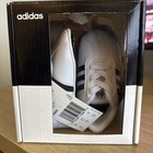 adidas VL Court 2.0 Infant Crib Shoes White Black, Unisex 2K