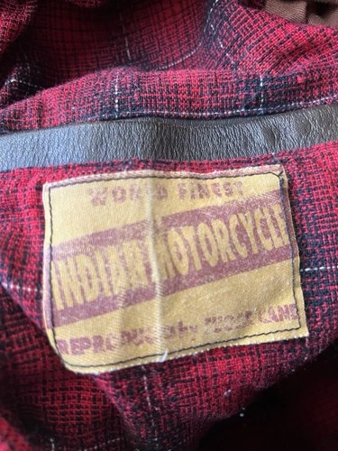 Indian Motorcycle Sugar Cane Horsehide Grizzly Jacket image 4