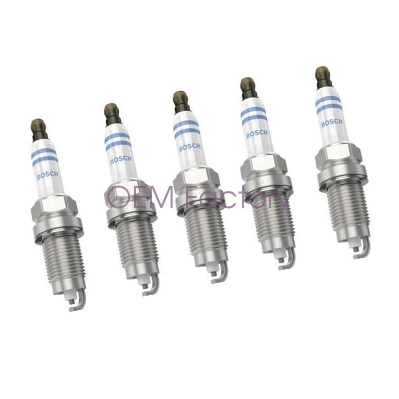 101905601F OEM 5 pcs BOSCH Spark Plug for VW Passat Jetta Beetle Golf 2001-2014 Foto 3 de 4