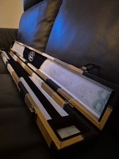 Baize Master 1 Piece Gold Patch Luxury Snooker Pool Cue Case