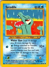 Totodile 085/105 Neo Destiny Pokemon LP Unlimited