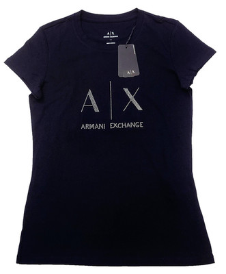 Armani  Woman's T-shirts Color Blue Size M (NEW WITH ORIGINAL TAGS)