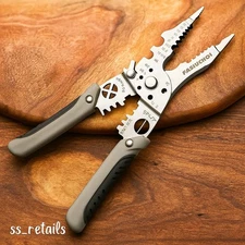 Wire Stripper Crimping Electrical Pliers Cutter Crimper Adjustable AWG 6-16