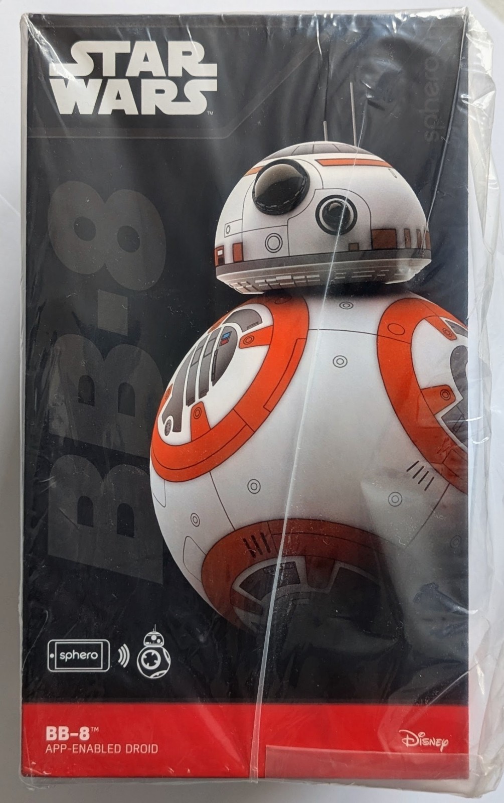 SPHERO STAR WARS BB-8 DROIDE HABILITADO PARA APLICACIONES COLECCIONABLE (2015) NUEVO Y SELLADO DE FÁBRICA