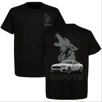 Coyote 5.0 Mustang GT T Shirt Ford Muscle Car Graphic Tee Gift