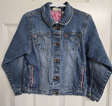 Girls Levi Strauss Denim Jean Jacket, Size 5T