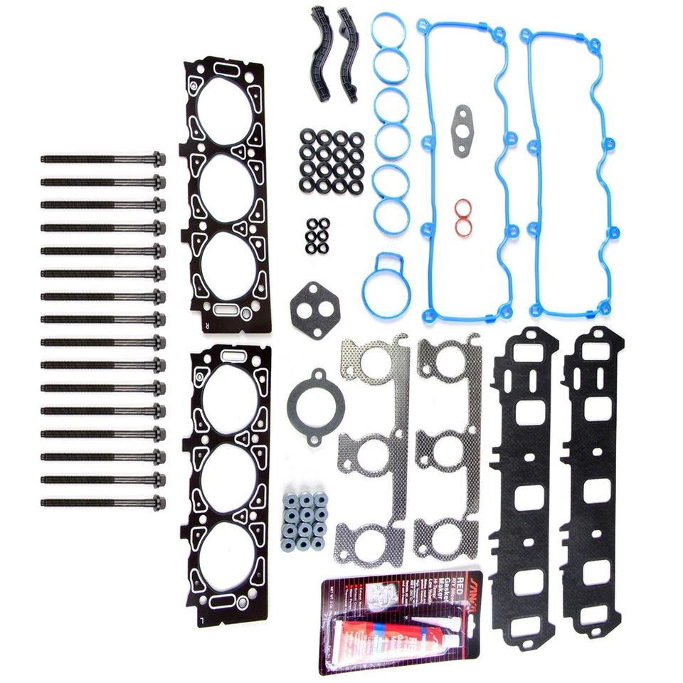 Head Gasket Bolts Set For 2002-2008 Ford Ranger Mazda B3000 OHV 3.0L - Image 2 of 4