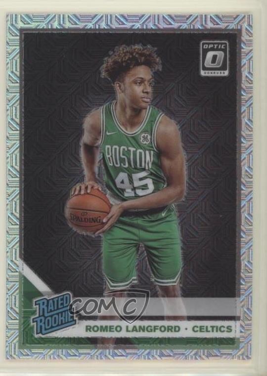 2019 Panini Donruss Optic Rated Choice Prizm Romeo Langford #182 Rookie RC 0s5w