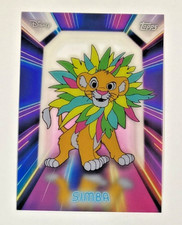 2026 TOPPS DISNEY NEON SIMBA ILLUMINATED LIGHTS #NPL-21 LION KING ACETATE PETG