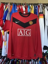 MANCHESTER UNITED 2009 2010 HOME SHIRT JERSEY NIKE LONG SLEEVE NIKE 355092-623