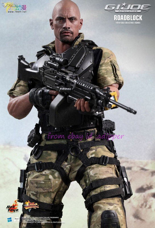 Perfect Hot Toys 1/6 Mms199 G.I. Joe Retaliation Roadblock
