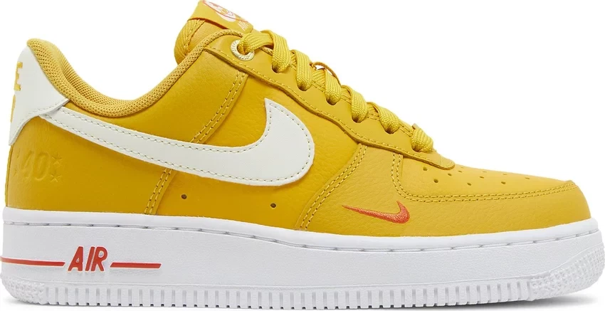 Nike Air Force 1 '07 Low SE Women's Shoes Yellow Ochre-Sail-White dq7582-700, Size: 6.5