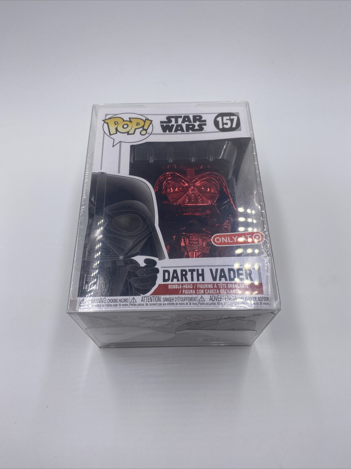 Newfunko Pop! Vinyl Figure - Star Wars #157 Darth Vader W/ Plastic Protector