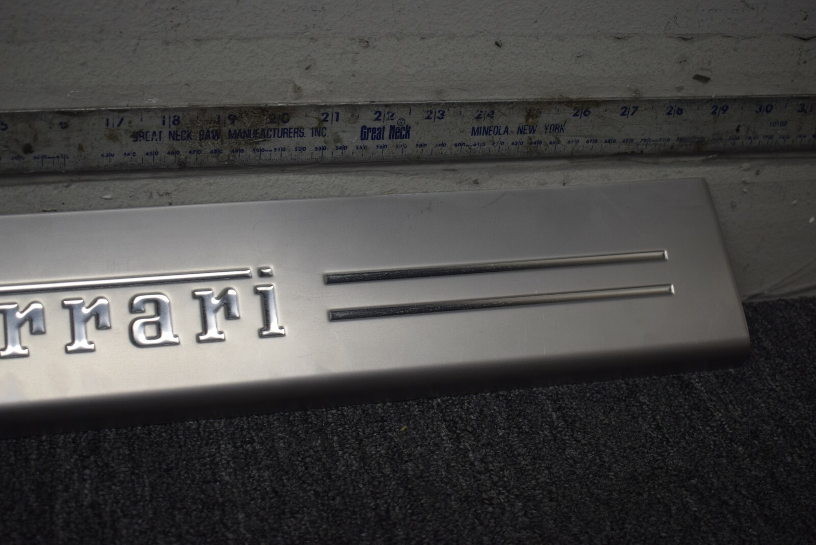 FERRARI SILL PLATE FACTORY OEM