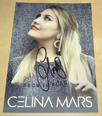 RAR Celina Mars Original signierte Autogrammkarte Autogramm Karte Schlager #12