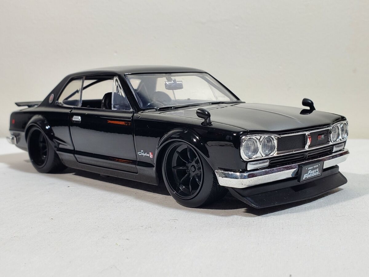 Jada Fast & Furious Brian's 1971 Nissan Skyline 2000 GT-R (C10) 1/24 Scale Jada Fast & Furious Brian's 1971 Nissan Skyline 2000 GT-R (C10) 1/24 Scale