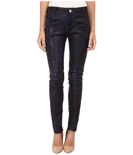 Pierre Balmain Women's Leather Pants 