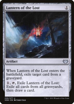 MTG Magic the Gathering Lantern of the Lost (259/596) Innistrad Crimson Vow LP