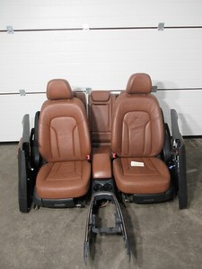 Audi Q5 I 1 8R Leder Innenausstattung Sitze Fahrersitz Beifahrersitz Sitzbank