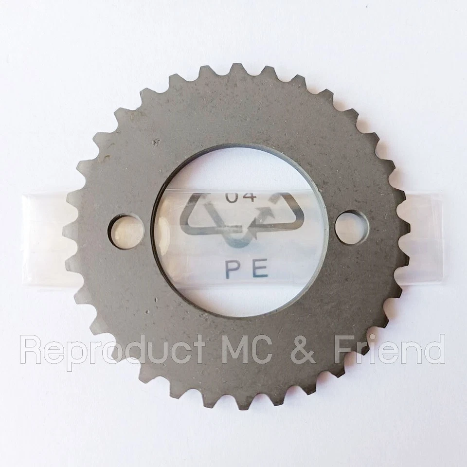 Piñón de leva 32T Honda CB100 CL100 CL125S CT125 SL100 SL125 XL100 XL125 TL125 Foto 3 de 4