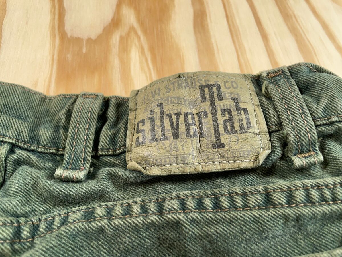VTG Levi's Silvertab Baggy Fit Jeans Men's 30 (32 Tag) Green VTG Levi's Silvertab Baggy Fit Jeans Men's 30 (32 Tag) Green