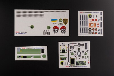 M142 HIMARS - Interior 3D Decal for Trumpeter kit  1/35 Kelik K35023