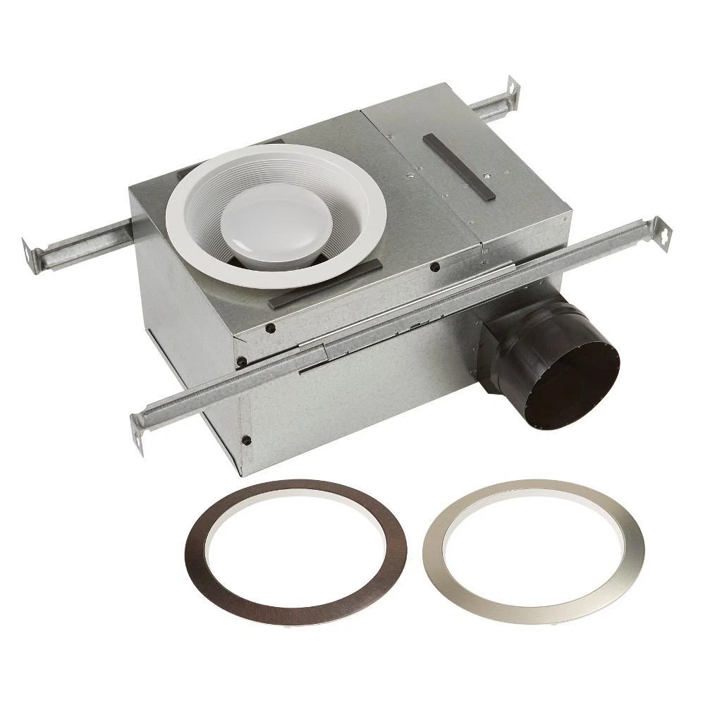 NuTone Bathroom Exhaust Fan Light White Adjustable 50-80 CFM Ceiling Air  Vent | eBay