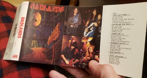 Jake E. Lee Greg Chaisson Autographed Badlands Voodoo Highway cassette Ozzy - Picture 6 of 15