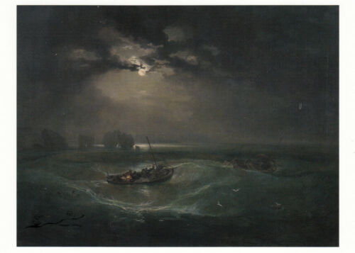 Postkarte | Postcard: William Turner - Fischer auf See  |  1796 - Bild 1 von 1